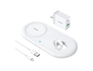 anker power wave + pad with watch holder