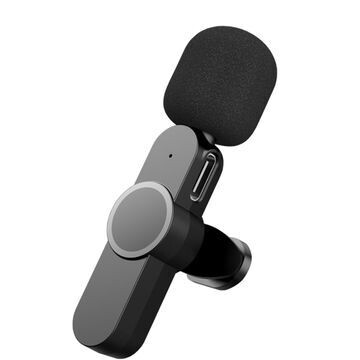 Devia mini mic condenser wireless microphone 20m transmitting distance Lavalier Clip-on Microphone