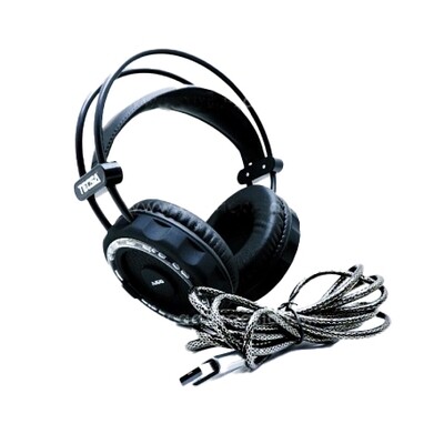 Tecsa A60 Pro Gaming USB Headphone With LED