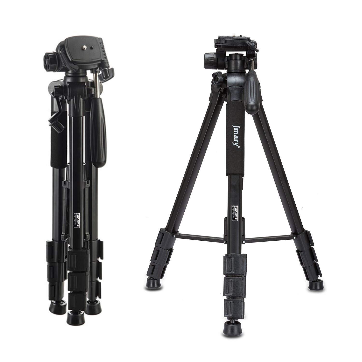 Jmary KP-2234 Professional Aluminium Tripod for All DSLR Cameras