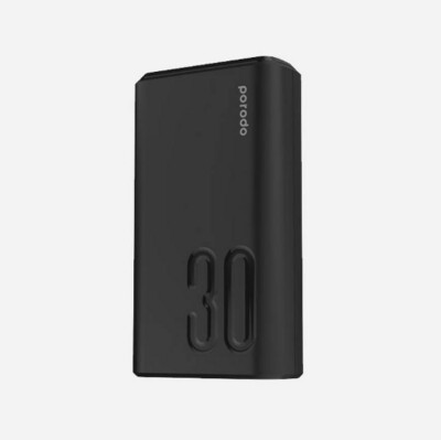 Porodo PD Power Bank 30000mAh -Black