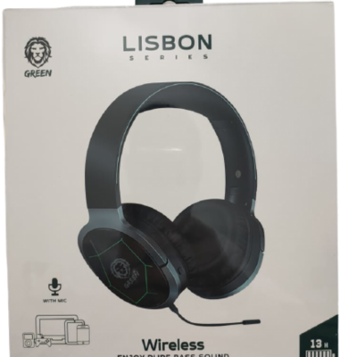 Green Lisbon Series Wireless - سماعات رأس لاسلكية