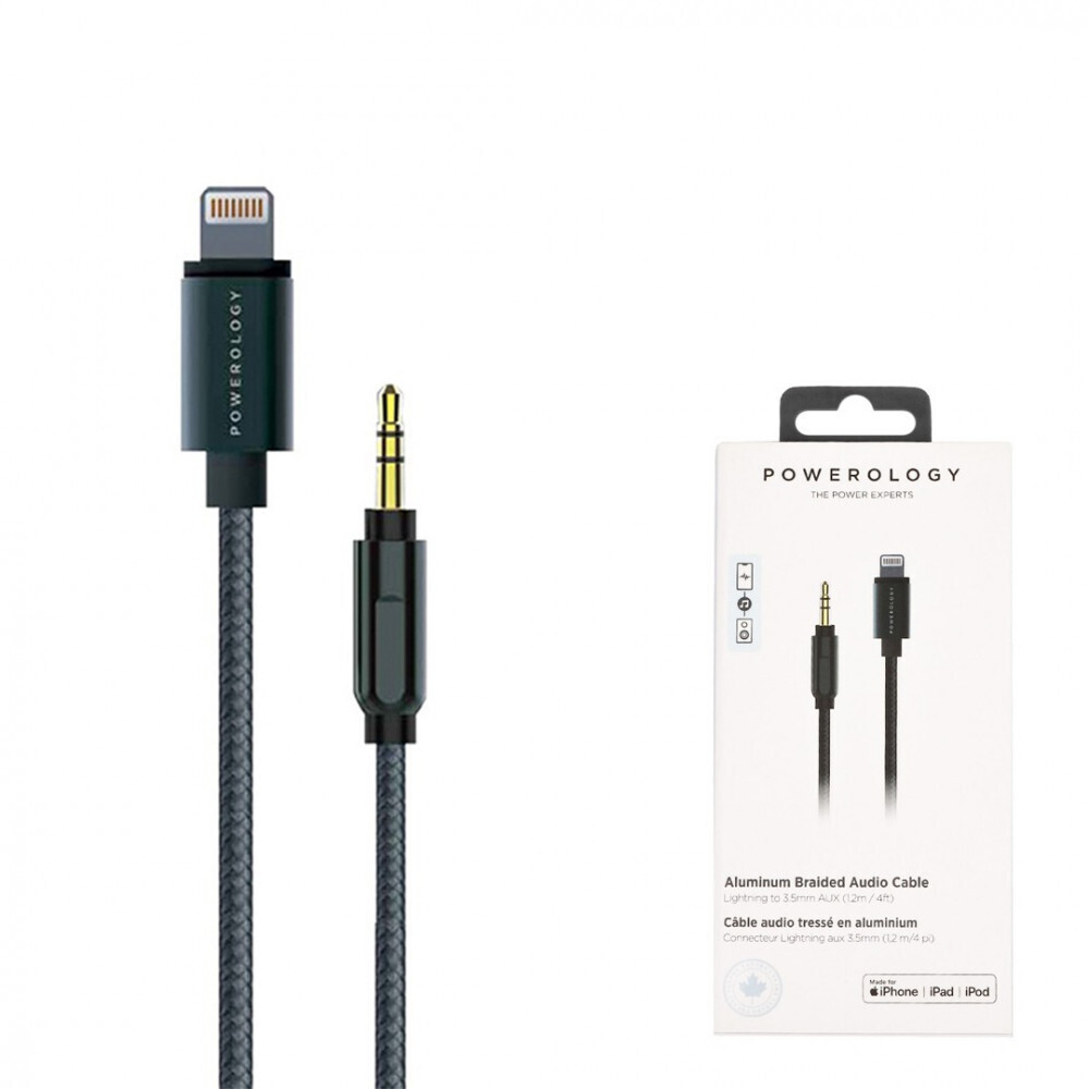 Lightning cable - AUX, 1.2 meters