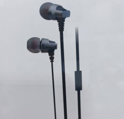 Poac IN -EAR HEADPHONE HIGH PERFORMANCE