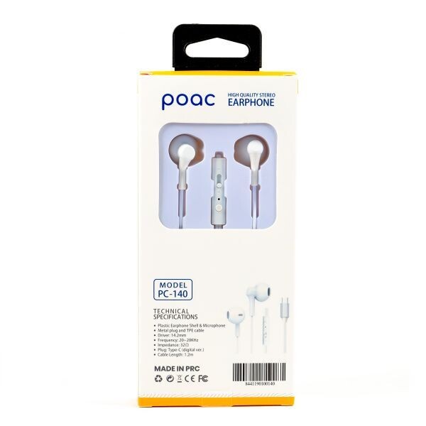 Poac Type-C Headphone Digital Version PC-140