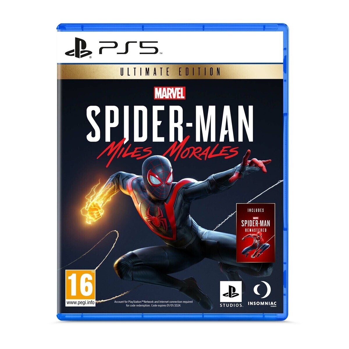 PS5 Marvel&#39;s Spiderman Miles Morales