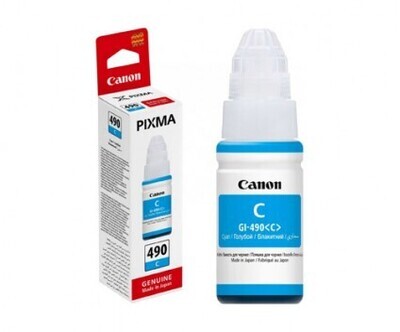 Canon Pixma 490 Cyan Ink Bottle