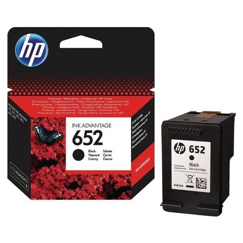 hp 652 Ink Advantage Printer Cartridge Black