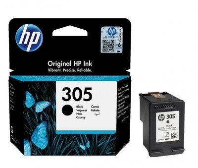 Black HP Ink Cartridge No 305