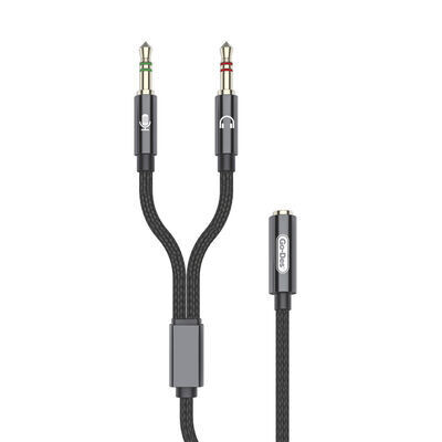 Go Des GAC-222 with Microphone Headphone Converter