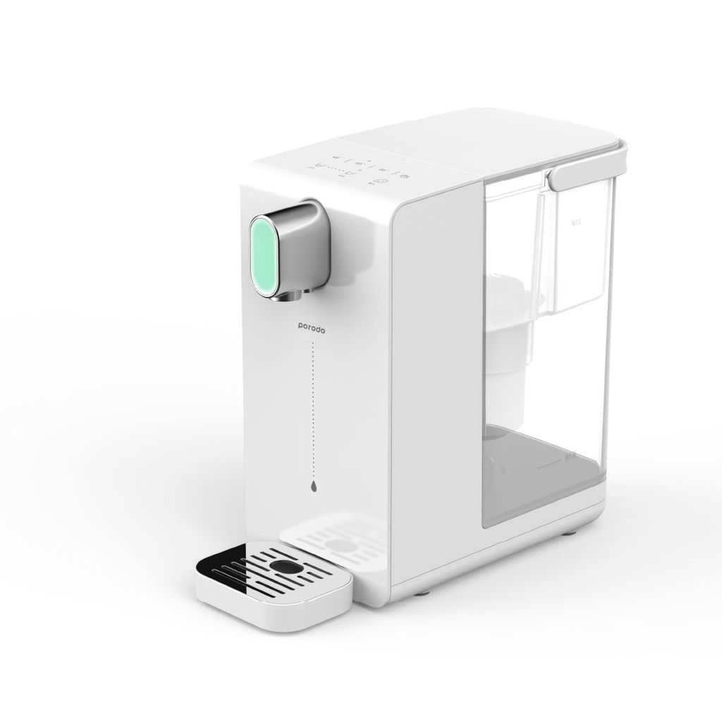 موزع مياه ساخنة فوري من بورودو لايف ستايل مع إضاءة محيطية تلقائية