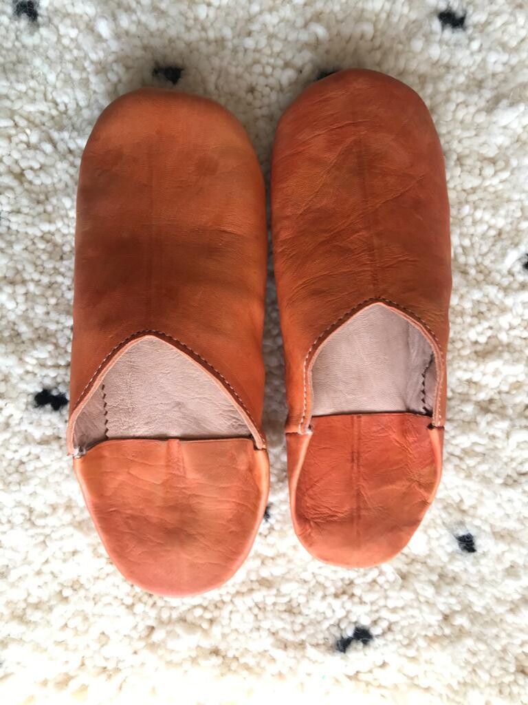 Moroccan Traditional Indoor SHEEPSKIN SLIPPERS Cute  Ladies Organic House Slipper