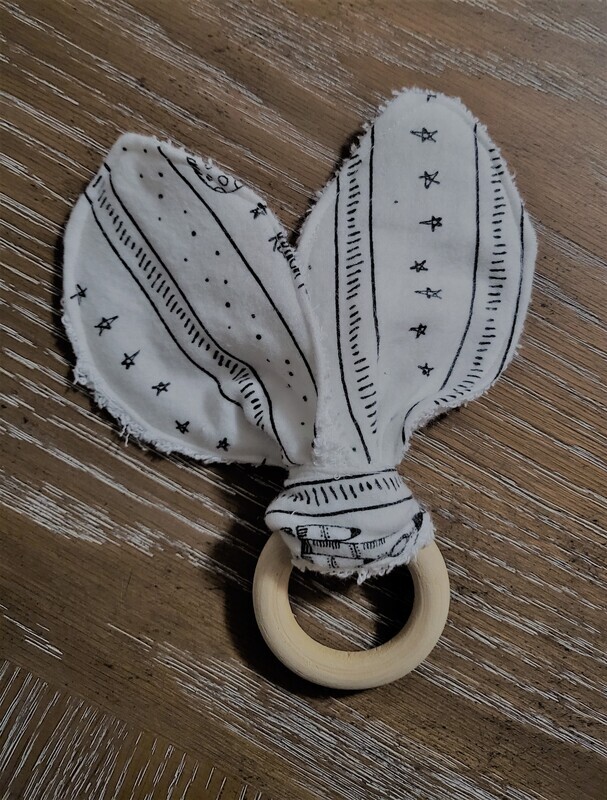 Teether Fabric Ring