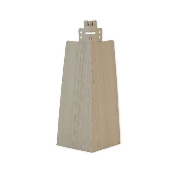 TANDO Rustic Cedar 9 Outside Corner - Seaside Gray