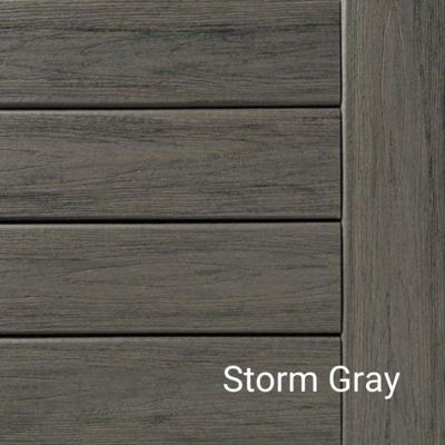 TIMBERTECH 1 in. x 6 in. x 20 ft. Grooved Deck Board - Storm Gray TIMBERTECH 1 in. x 6 in. x 20 ft. Grooved Deck Board - Storm Gray