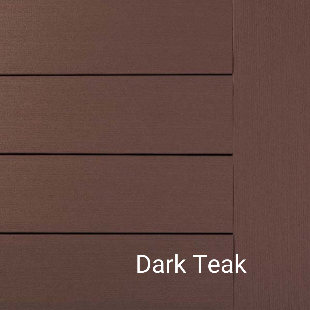 TIMBERTECH 1 in. x 6 in. x 16 ft. Grooved Deck Board - Dark Teak