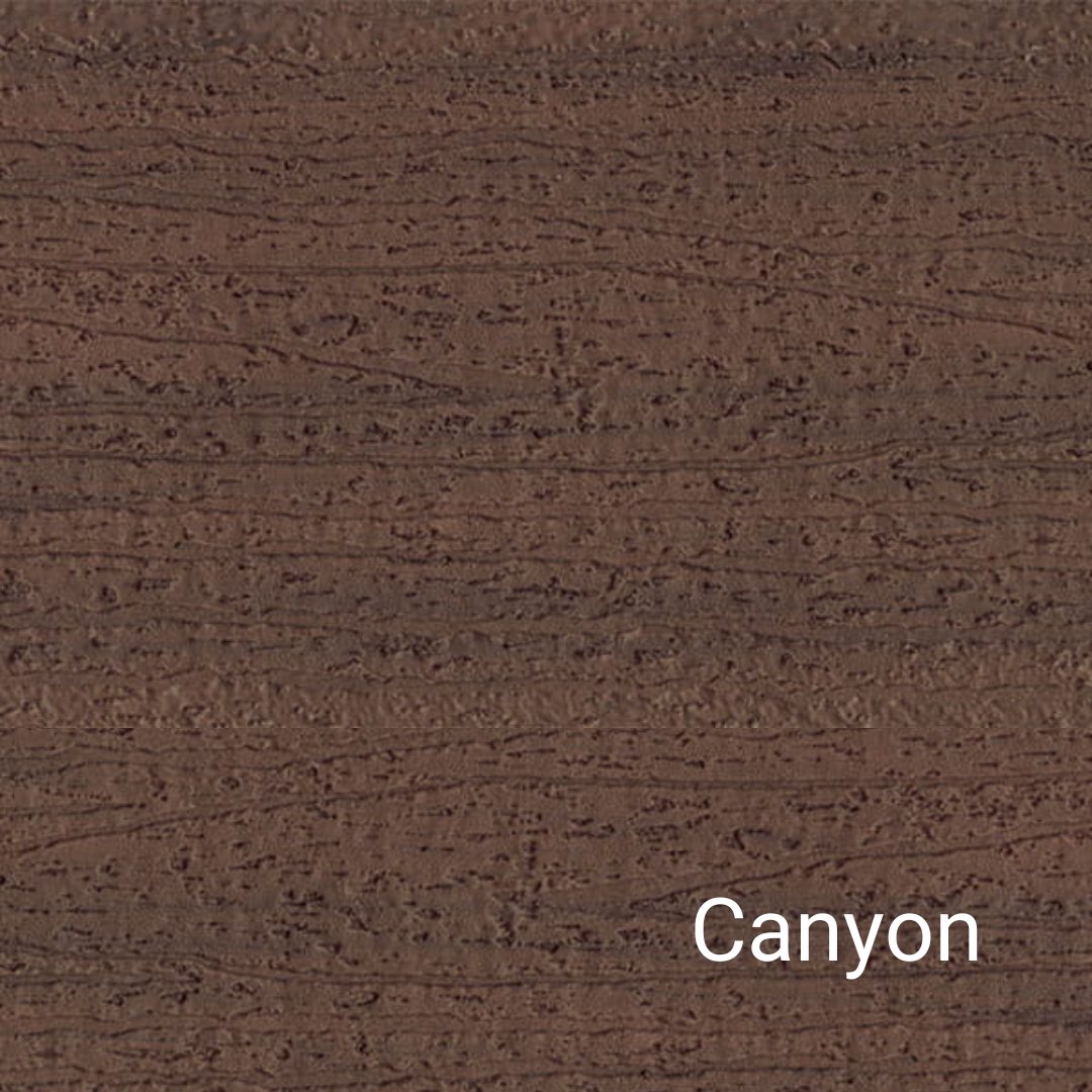 SAMPLE DECKORATORS 1 in. x 5.5 in. Trailhead Deck - Canyon