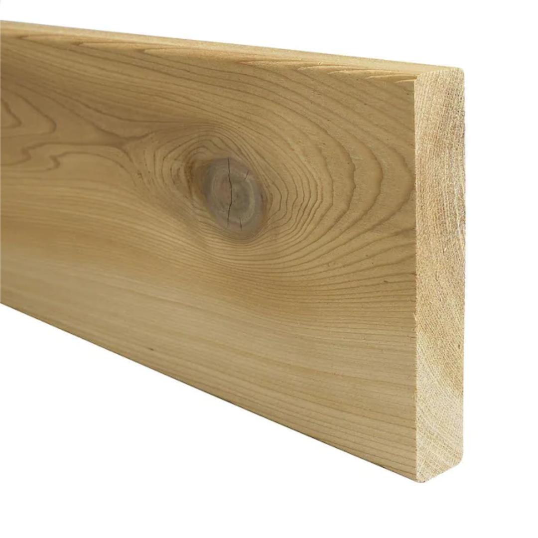 5/4 in. x 6 in. x 10 ft. Cedar Deck Board - STK / S4S / EE / KD