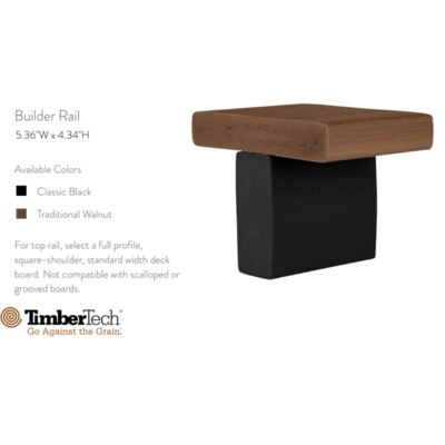 2) Select Top Rail