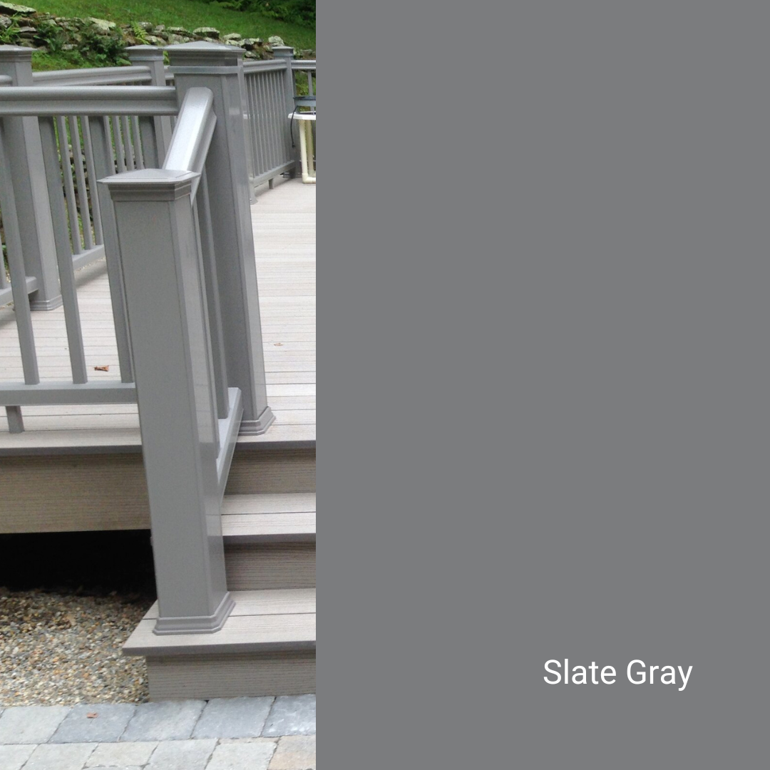 SAMPLE TIMBERTECH Railing Color - Slate Gray