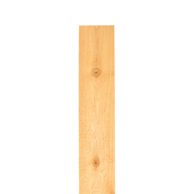 5/8 in. x 4 in. x 6 ft. Japanese Cedar (Sughi) #1 Flat-Top Fence Picket - KD