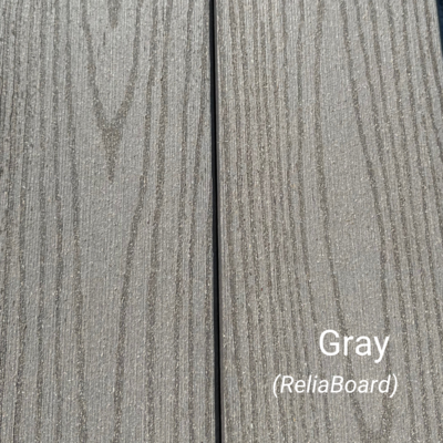 TIMBERTECH 1 in. x 6 in. x 20 ft. Square Edge Deck Board - Gray TIMBERTECH 1 in. x 6 in. x 20 ft. Square Edge Deck Board - Gray