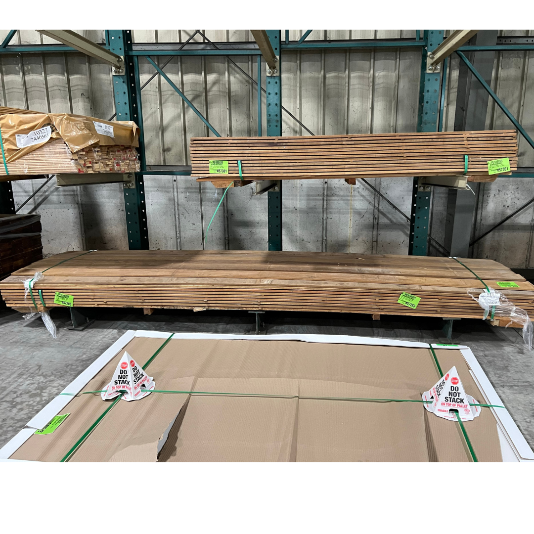 1 in x 6 in. x 14 ft. Ipe Square Edge Deck Board - S4S / EE *SECONDS*