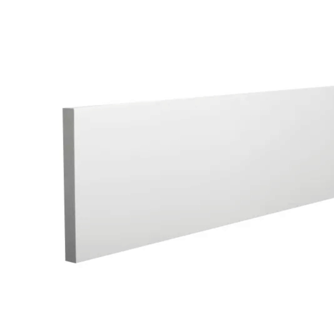 VERSATEX 1 in. x 6 in. x 18 ft. Smooth PVC Trim