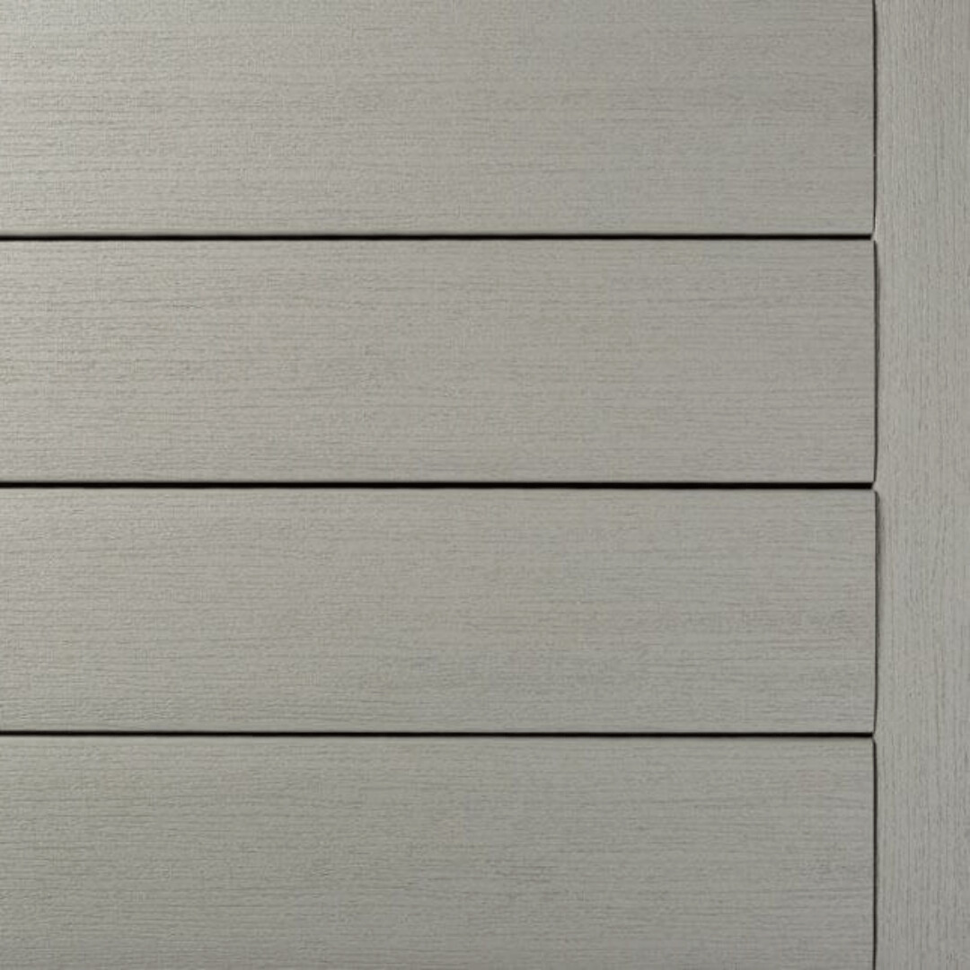 TIMBERTECH 1/2 in. x 11 3/4 in. x 12 ft. Fascia Board - Beachwood Gray