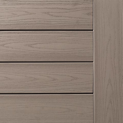 SAMPLE TIMBERTECH 1 in. x 8 in. Harvest Deck - Slate Gray