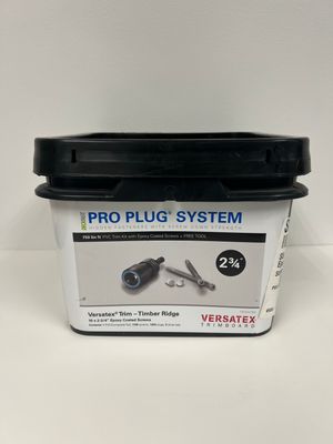 Pro Plug System for Versatex PVC - Timber Ridge 1,125 Count