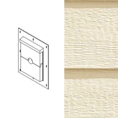DIAMOND KOTE Split Block Rigidmount - Biscuit