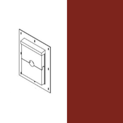 DIAMOND KOTE Split Block Rigidmount - Cinnabar (Smooth)