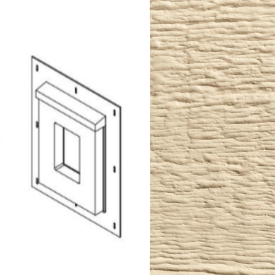 DIAMOND KOTE Receptacle Rigidmount - Tan