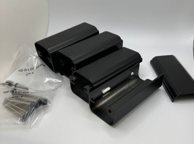 TIMBERTECH Impression Rail Site Cut Level Bracket Kit - Black