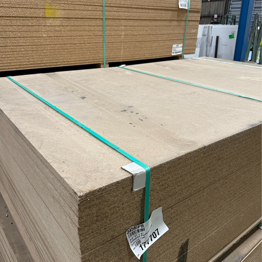 3/4 in. x 61 in. x 97 in. Industrial Particle Board