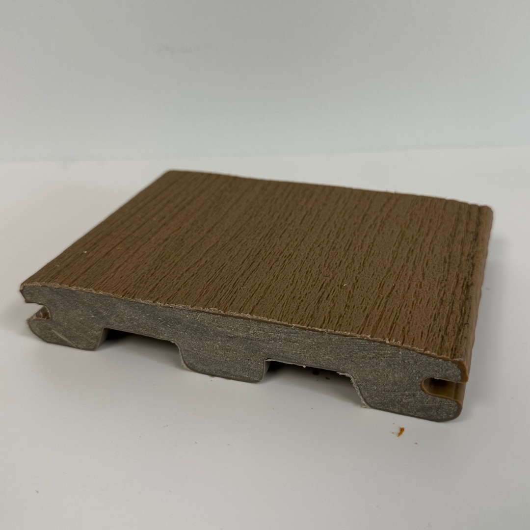 TIMBERTECH 1 in. x 6 in. x 12 ft. Grooved Deck Board - Coconut Husk *SECONDS QUALITY*