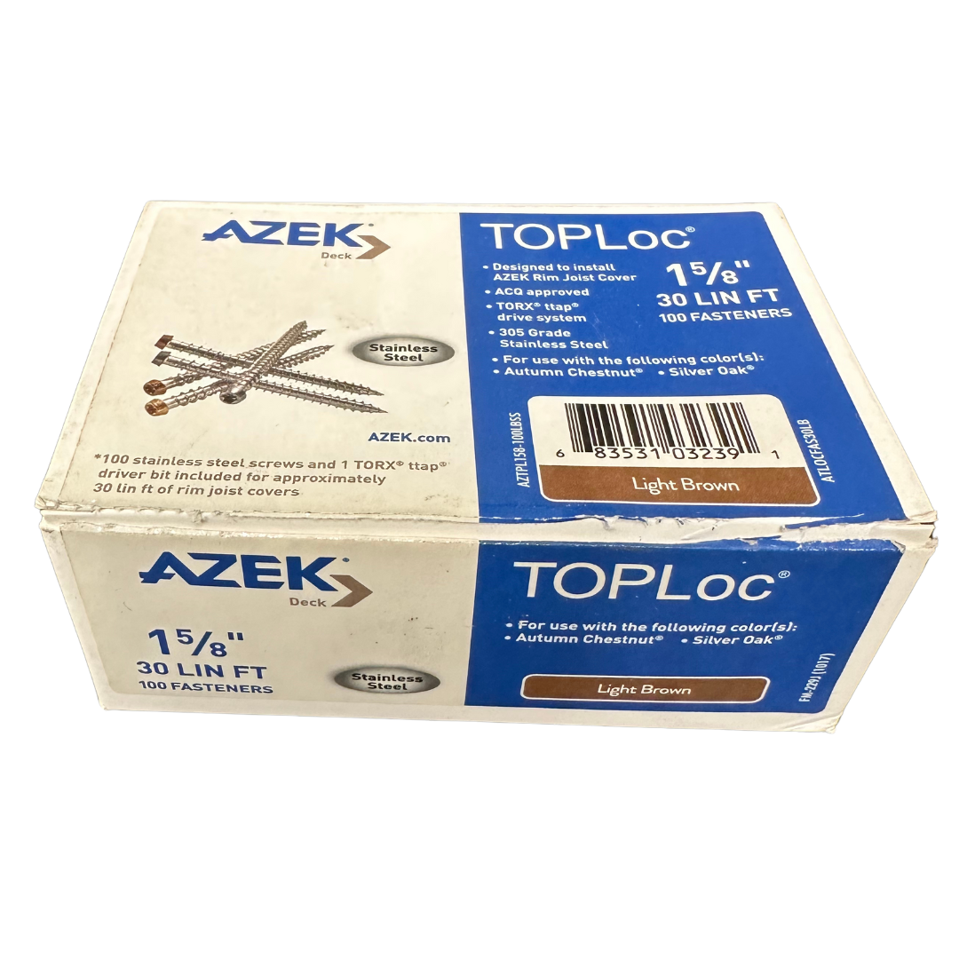 TOPLOC for TimberTech Rim Joist 30 LF - Light Brown