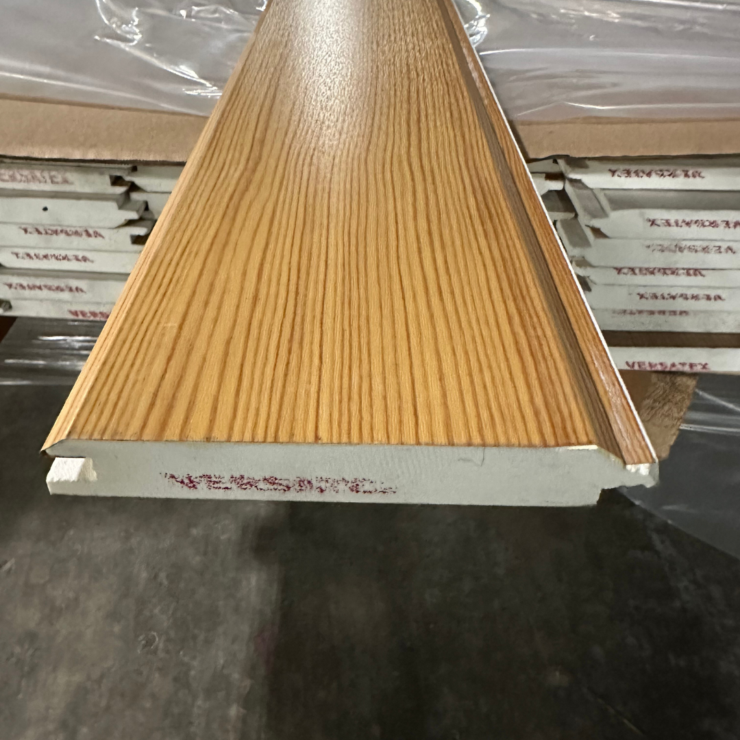 VERSATEX Canvas Series 1 in. x 6 in. x 18 ft Tongue &amp; Groove -Amber