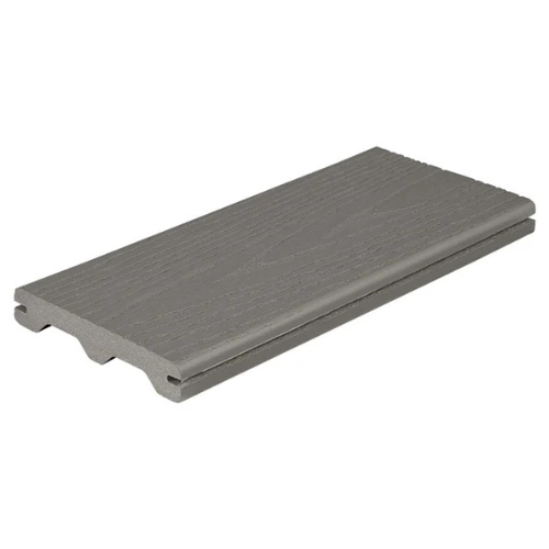 FIBERON 1 in. x 6 in. x 16 ft. Grooved Deck Board - Cottage