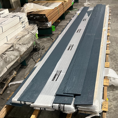 DIAMOND KOTE 8 in. Rigidstack Siding, 4/Bundle - Cascade (Woodgrain) (SECONDS QUALITY)