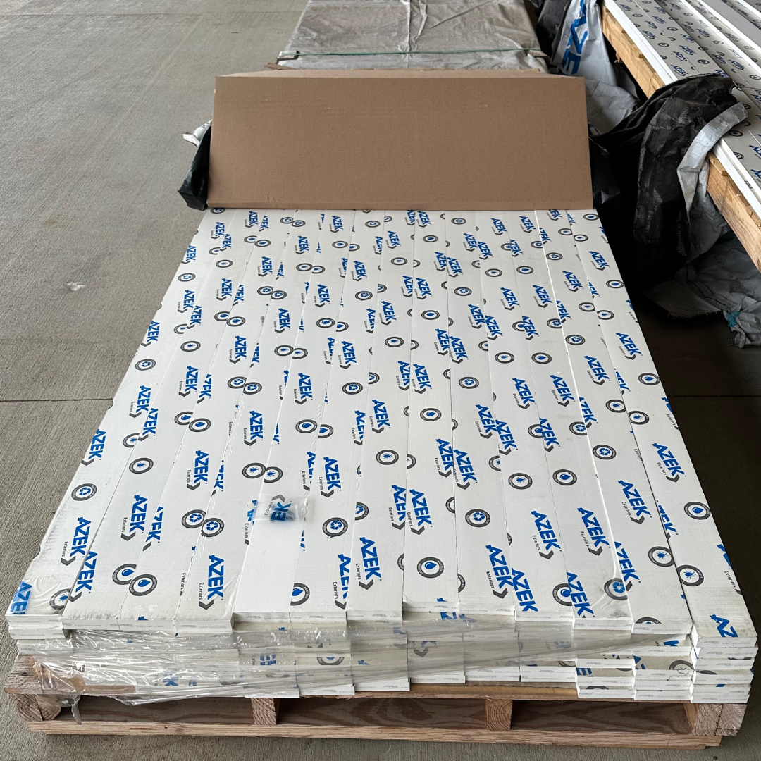 AZEK 5/4 in. x 4 in. x 20 ft. Smooth PVC Trim *SECONDS QUALITY*