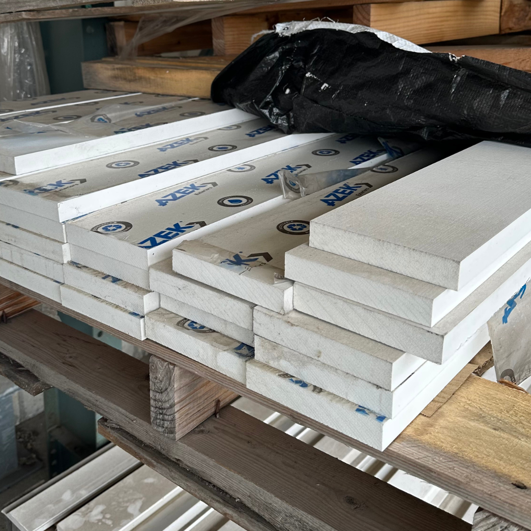 AZEK 5/4 in. x 6 in. x 20 ft. Smooth PVC Trim *SECONDS QUALITY*