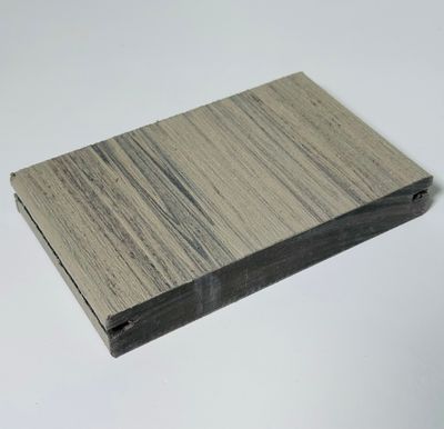 DECKORATORS 1 in. x 6 in. x 12 ft. Grooved Deck Board - Tundra