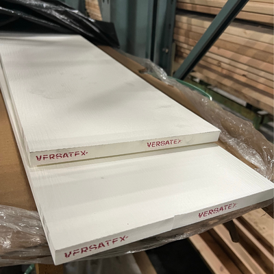 Versatex 1 in. x 12 in. x 12 ft. Woodgrain PVC Trim Board *SECONDS QUALITY*