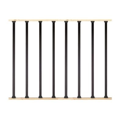 DECKORATORS 32 in. Estate Aluminum Balusters (10/Pack) - Black DECKORATORS 32 in. Estate Aluminum Balusters (10/Pack) - Black