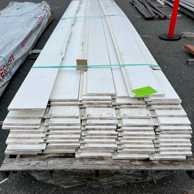 VERSATEX 1 in. x 10 in. x 18 ft. Smooth PVC Skirt Board (Warehouse Seconds) VERSATEX 1 in. x 10 in. x 18 ft. Smooth PVC Skirt Board (Warehouse Seconds)