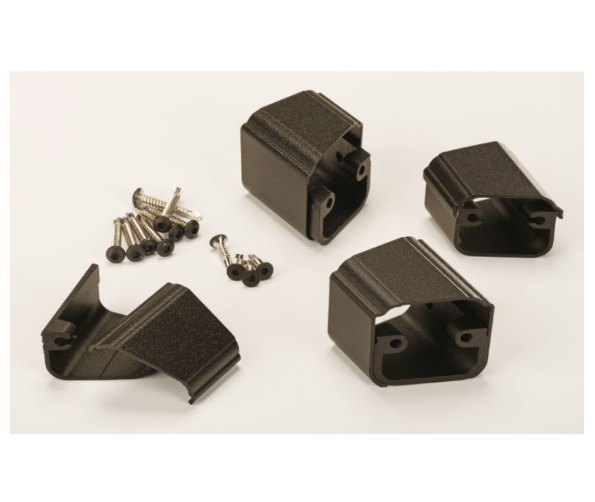 TIMBERTECH Impression Rail Level 22.5 Degree Bracket Kit - Black