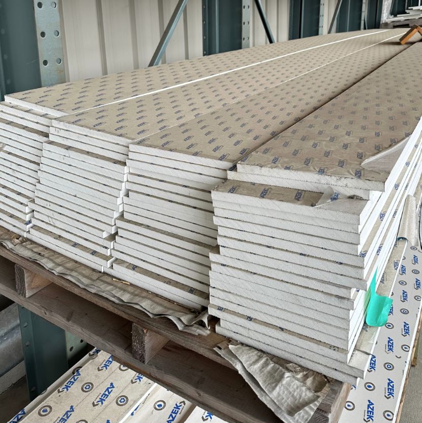AZEK 1 in. x 12 in. x 18 ft. Smooth PVC Trim (Warehouse Seconds)