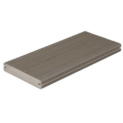 FIBERON 1 in. x 6 in. x 16 ft. Grooved Deck Board - Latte